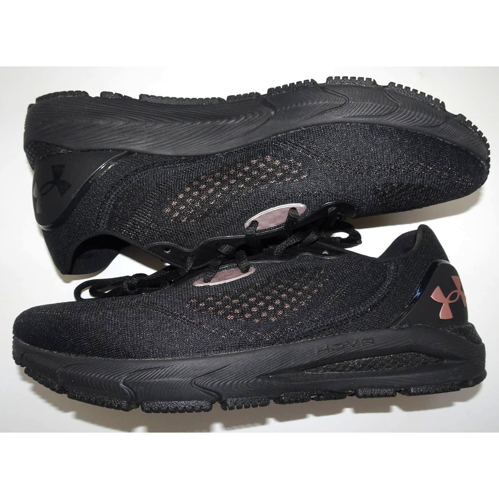 Under Armour Women's HOVR Sonic 5, Size 9, Black/Rosegold - Picture 2 of 13
